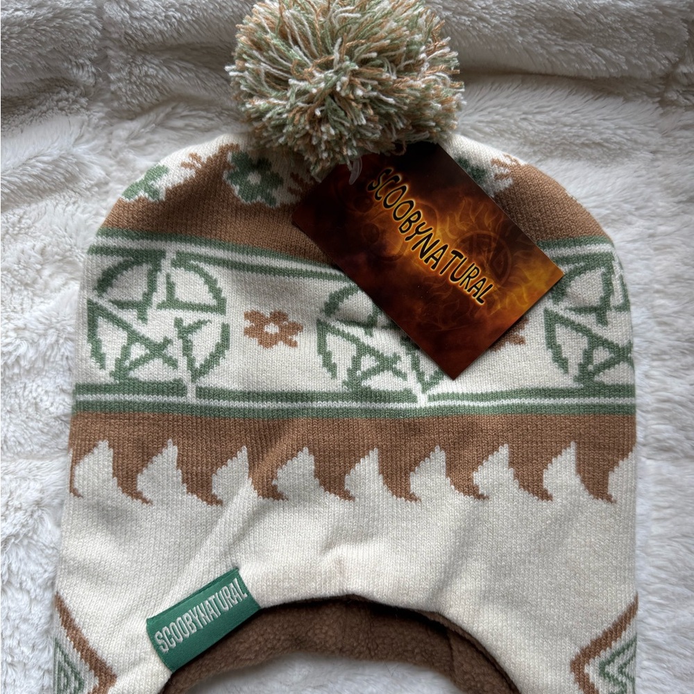 Supernatural Culturefly Scoobynatural Laplander Beanie Winter Hat NWT